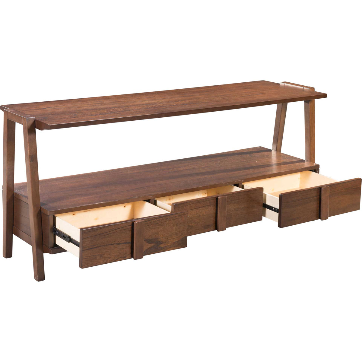 Glendale Media Console Table Walnut