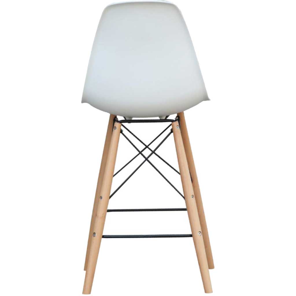 Warren Bar Chair White