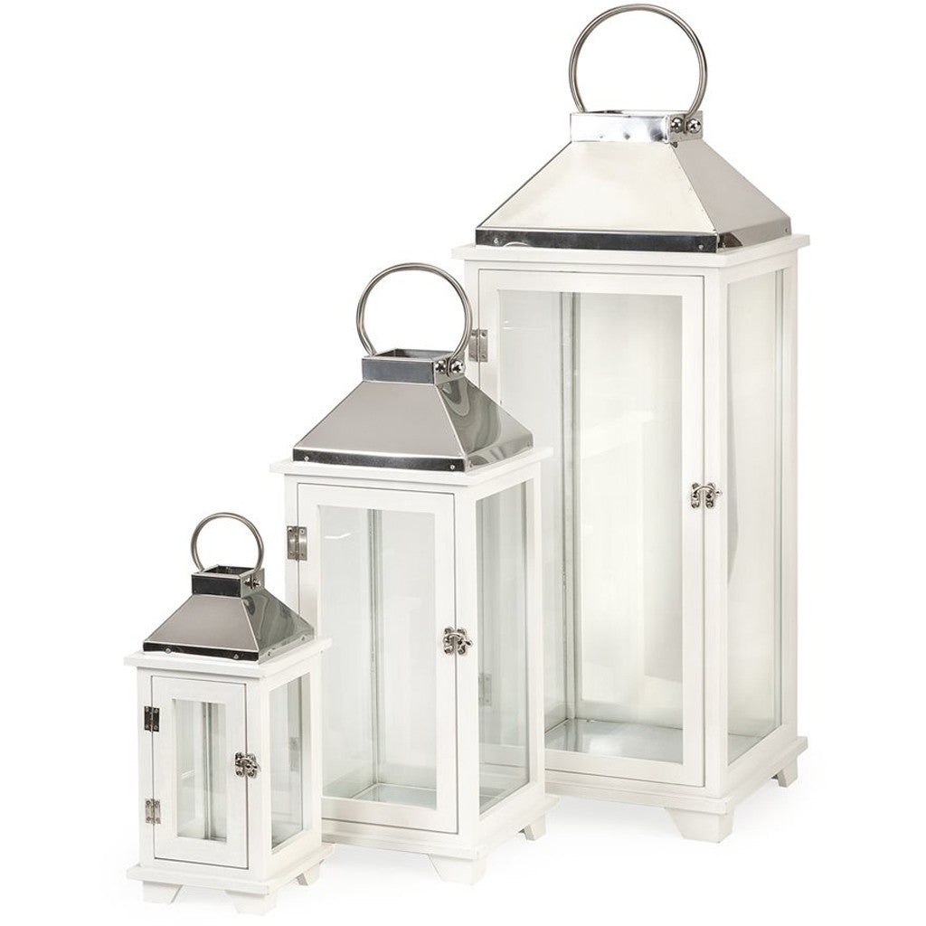 Mahnomen Wood Lanterns (Set of 3)