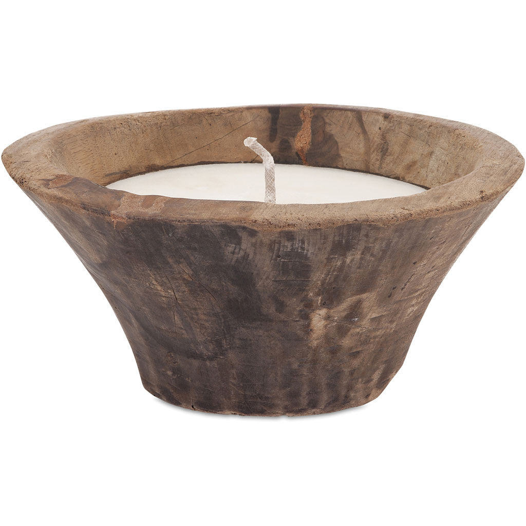 Campbell Large Wood and Wax Candle