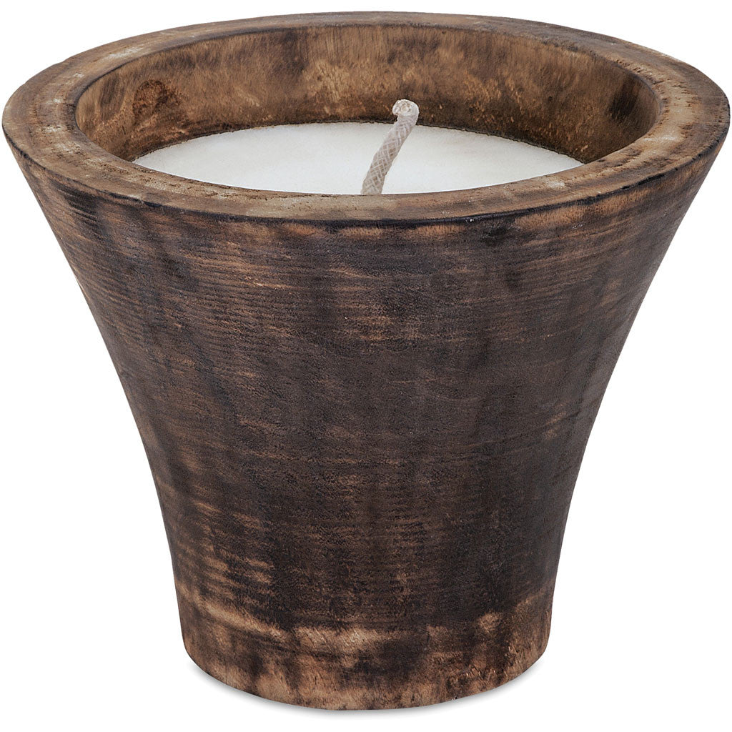 Campbell Small Wood and Wax Candle