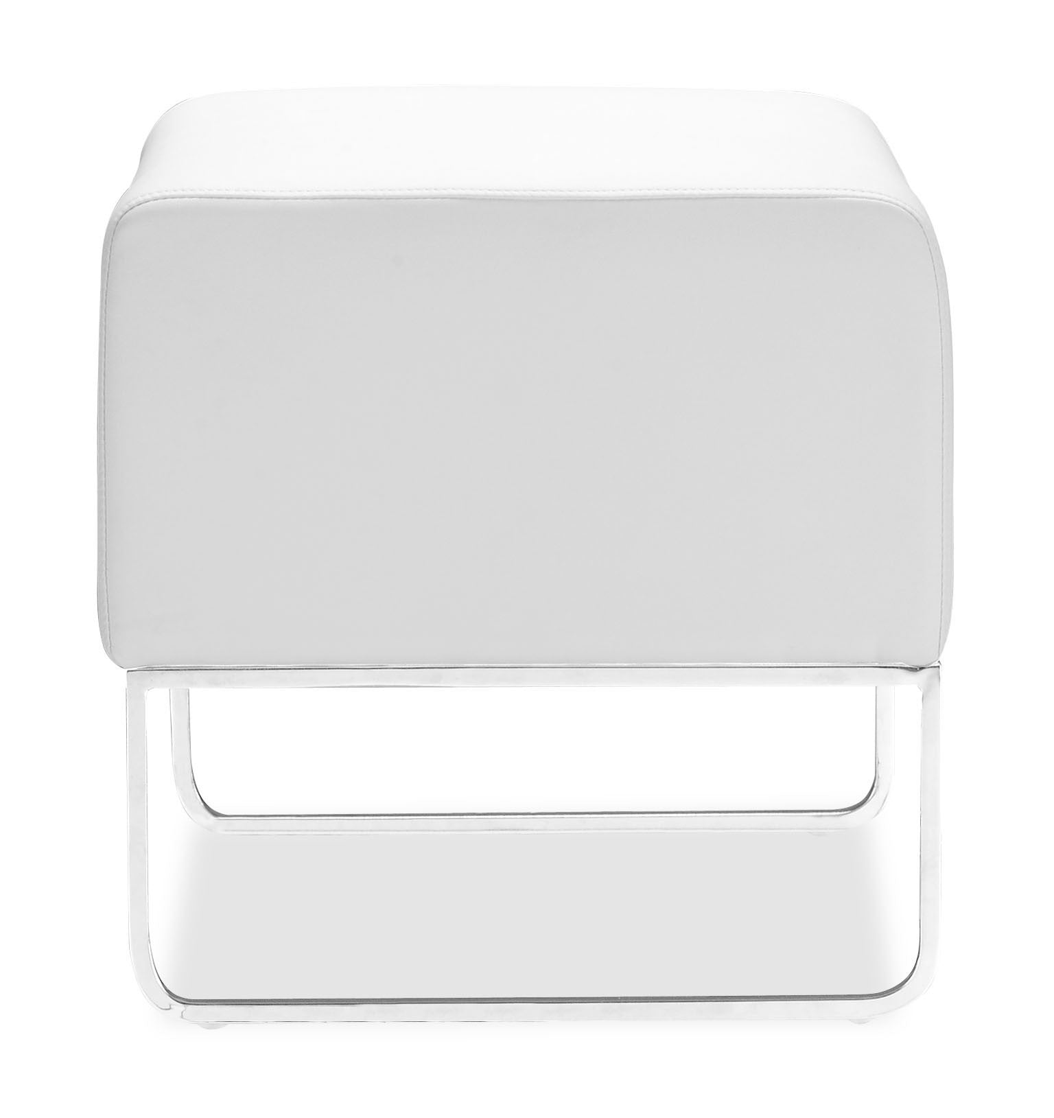 Portland Ottoman White