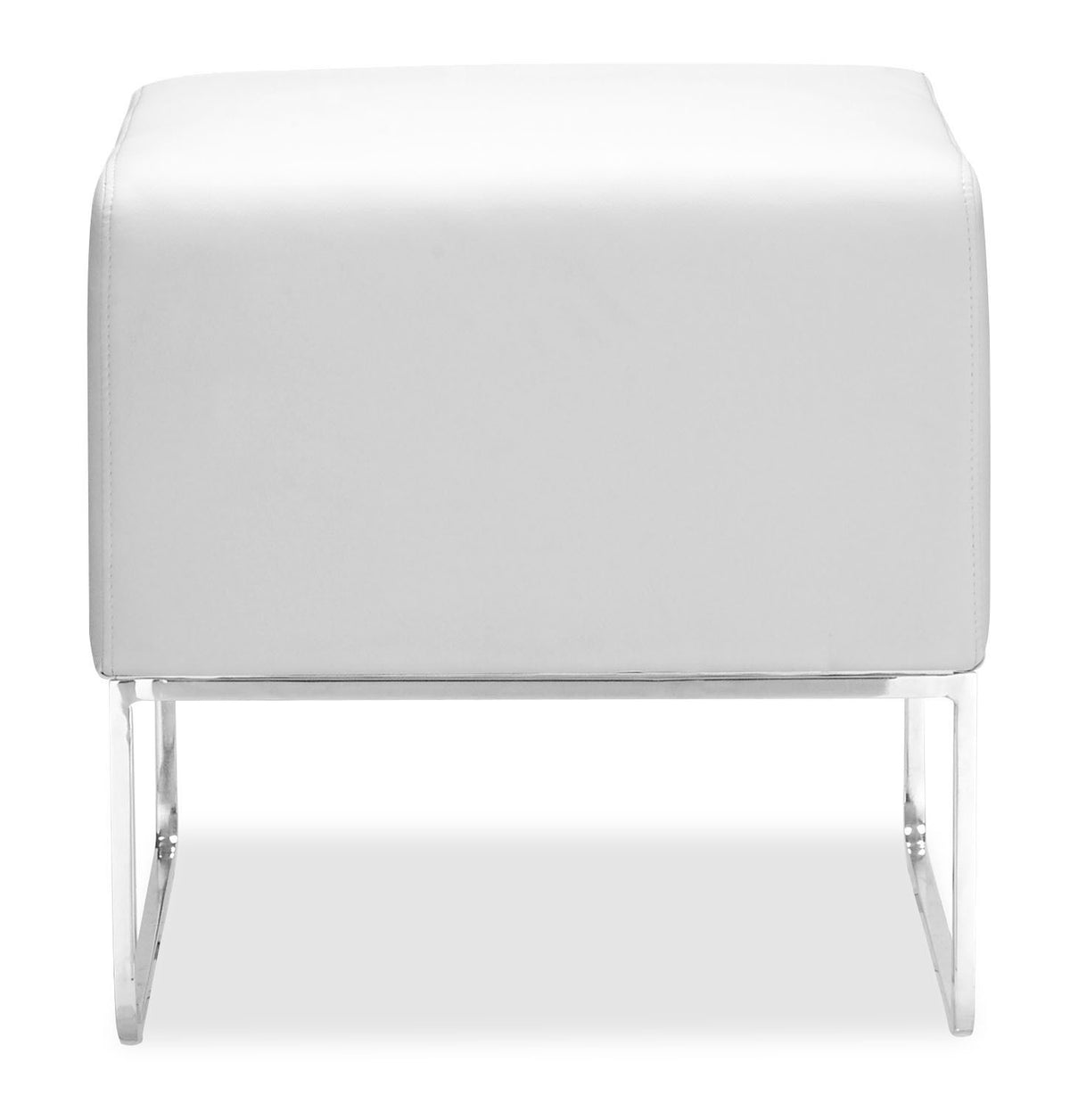 Portland Ottoman White