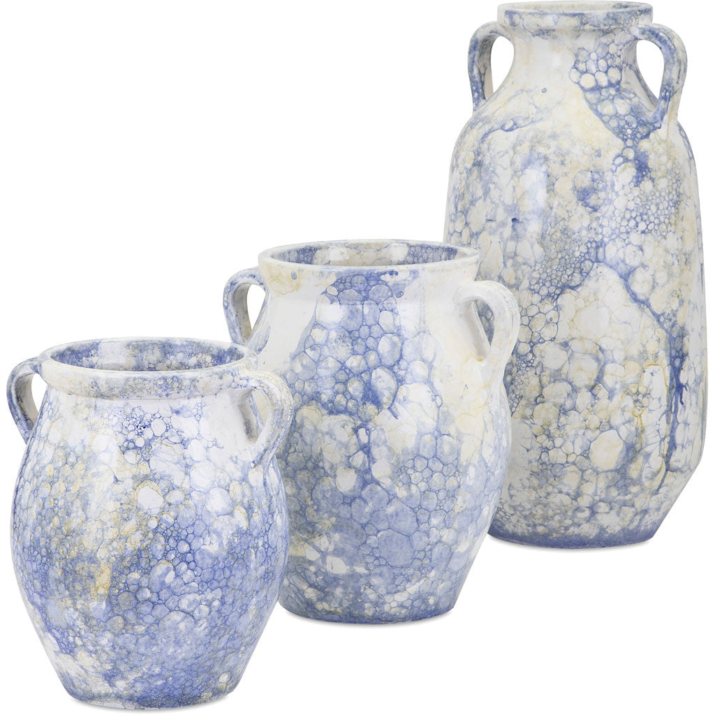 Watercolor Blue Vase