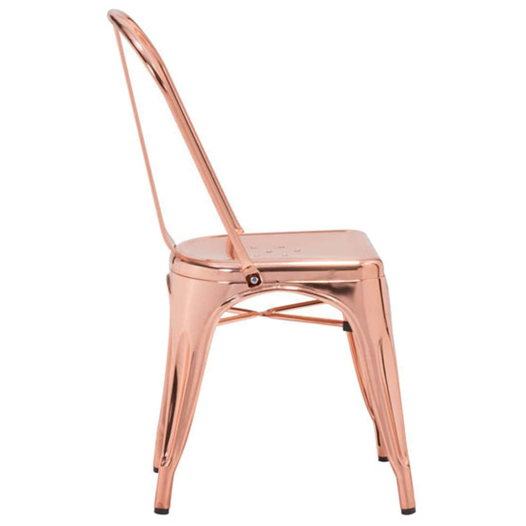 Eastham Chair Rose Gold (Set of 2)
