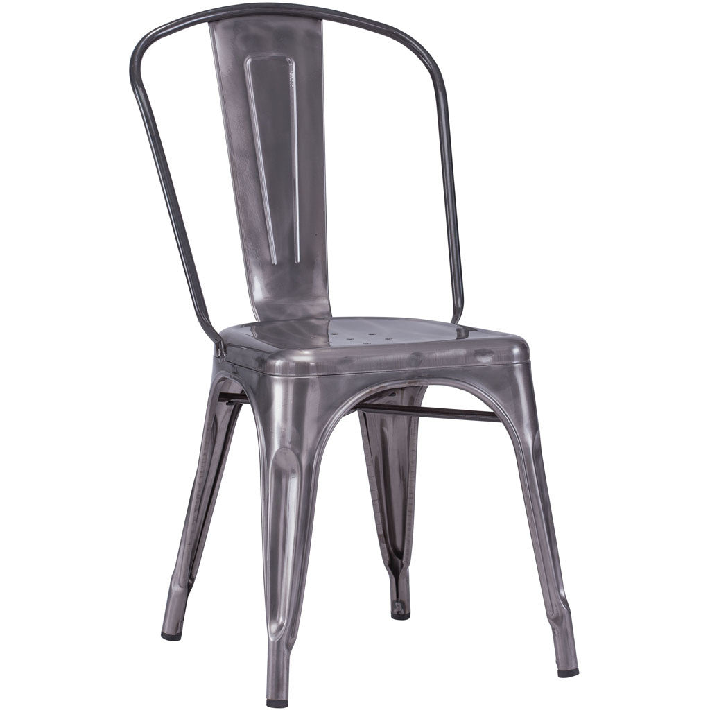 Eastham Chair Gunmetal (Set of 2)