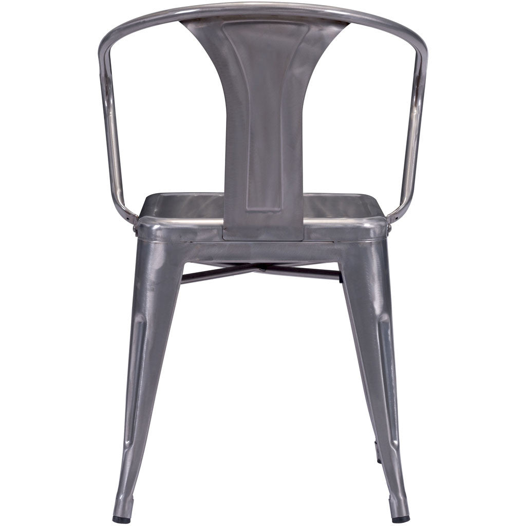 Hampden Chair Gunmetal (Set of 2)
