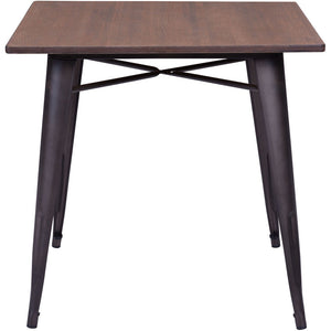 Tauton Dining Table Rustic Wood