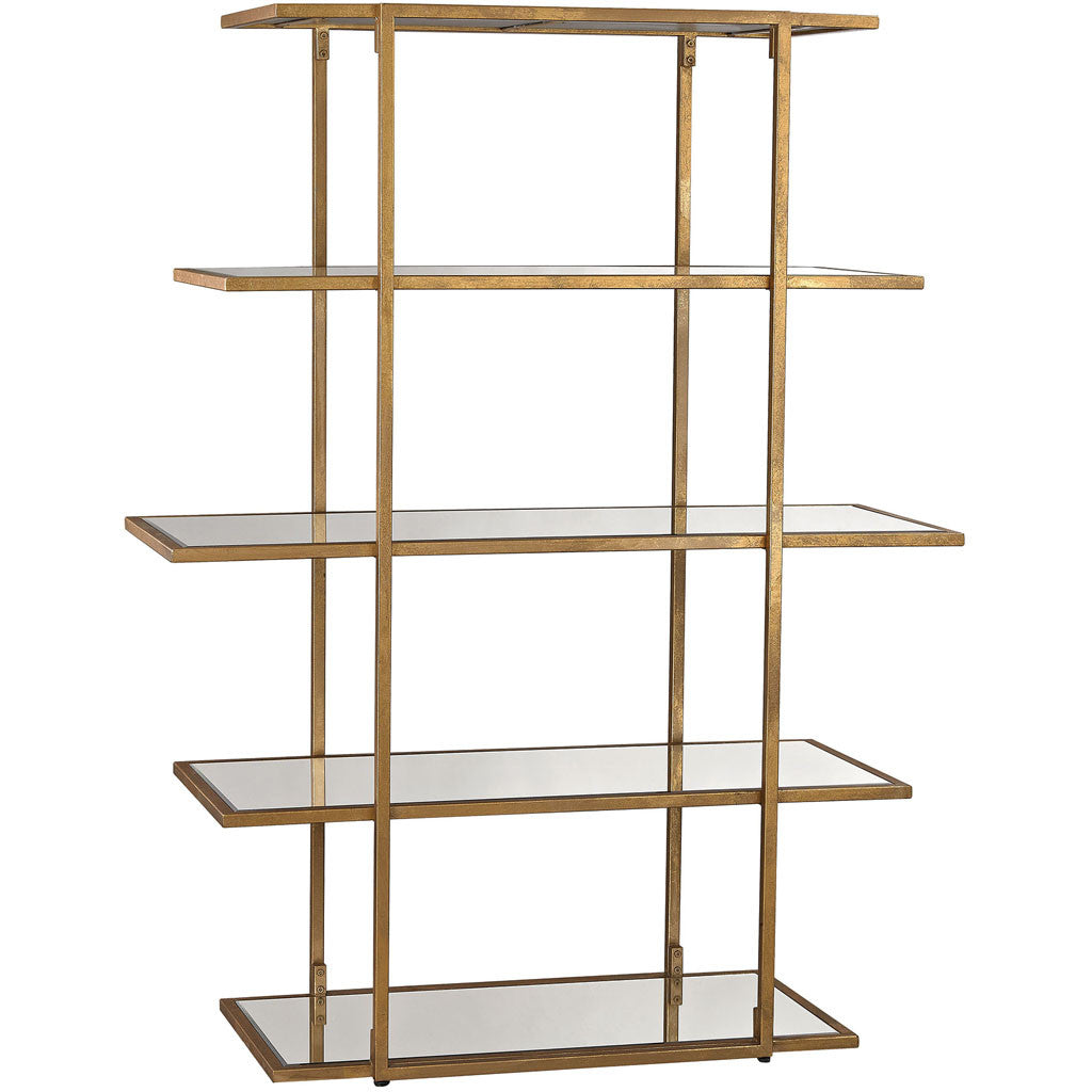 Destiny Gold Leaf Frame Shelf