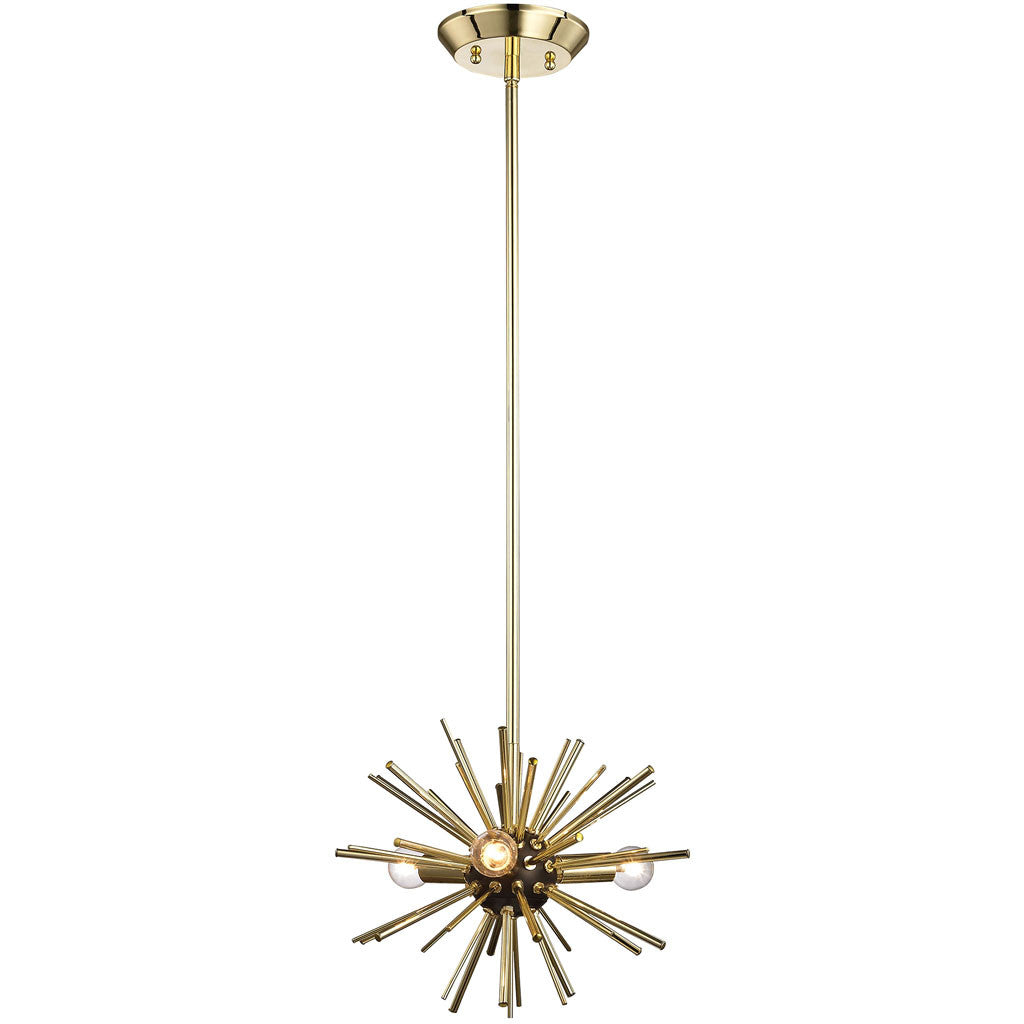 Starlight 3-Light Pendant Gold