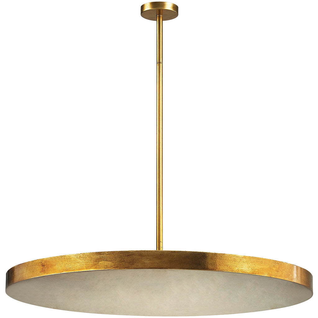 Lane 4-Light Disc Pendant Gold Leaf