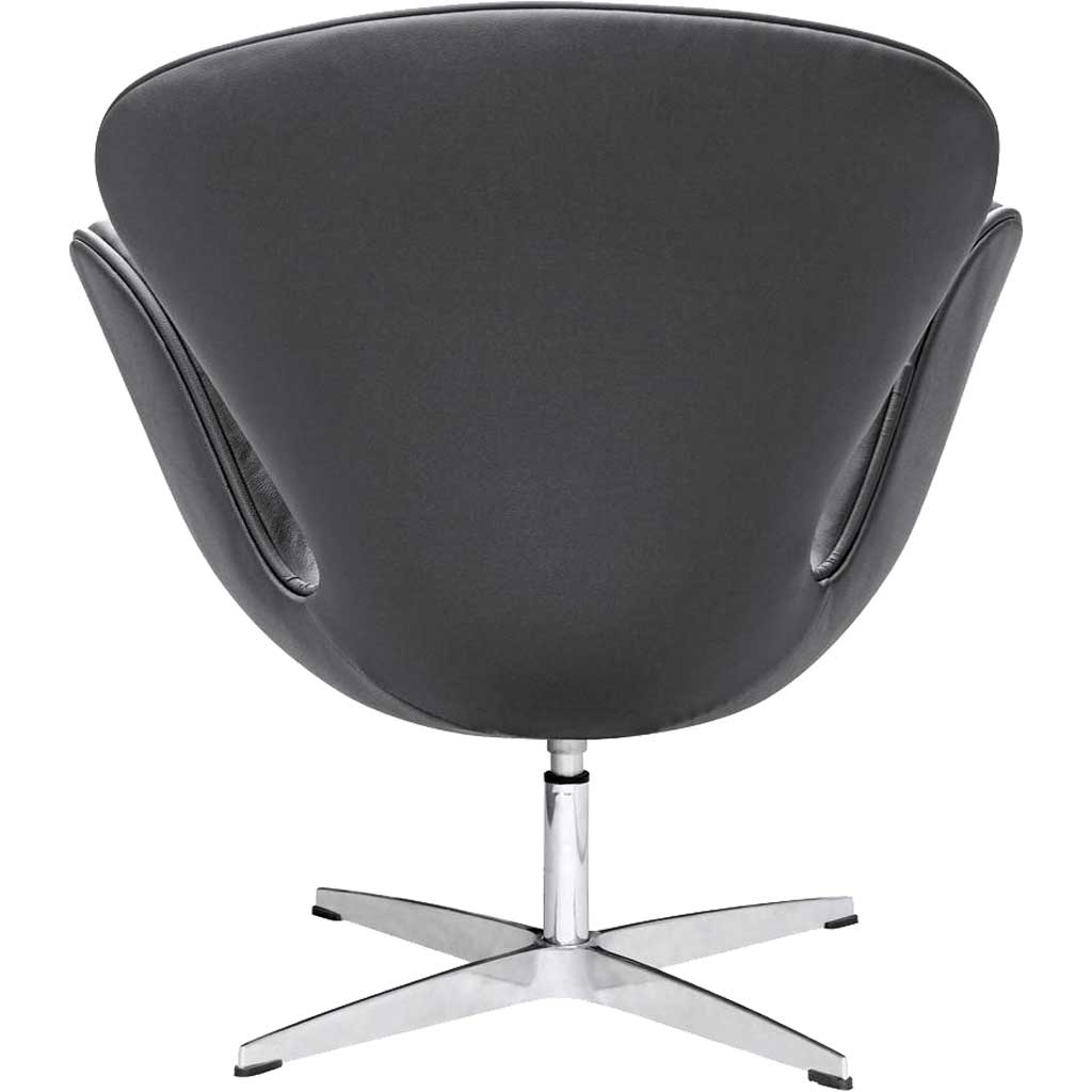 Swan Chair Leather Black