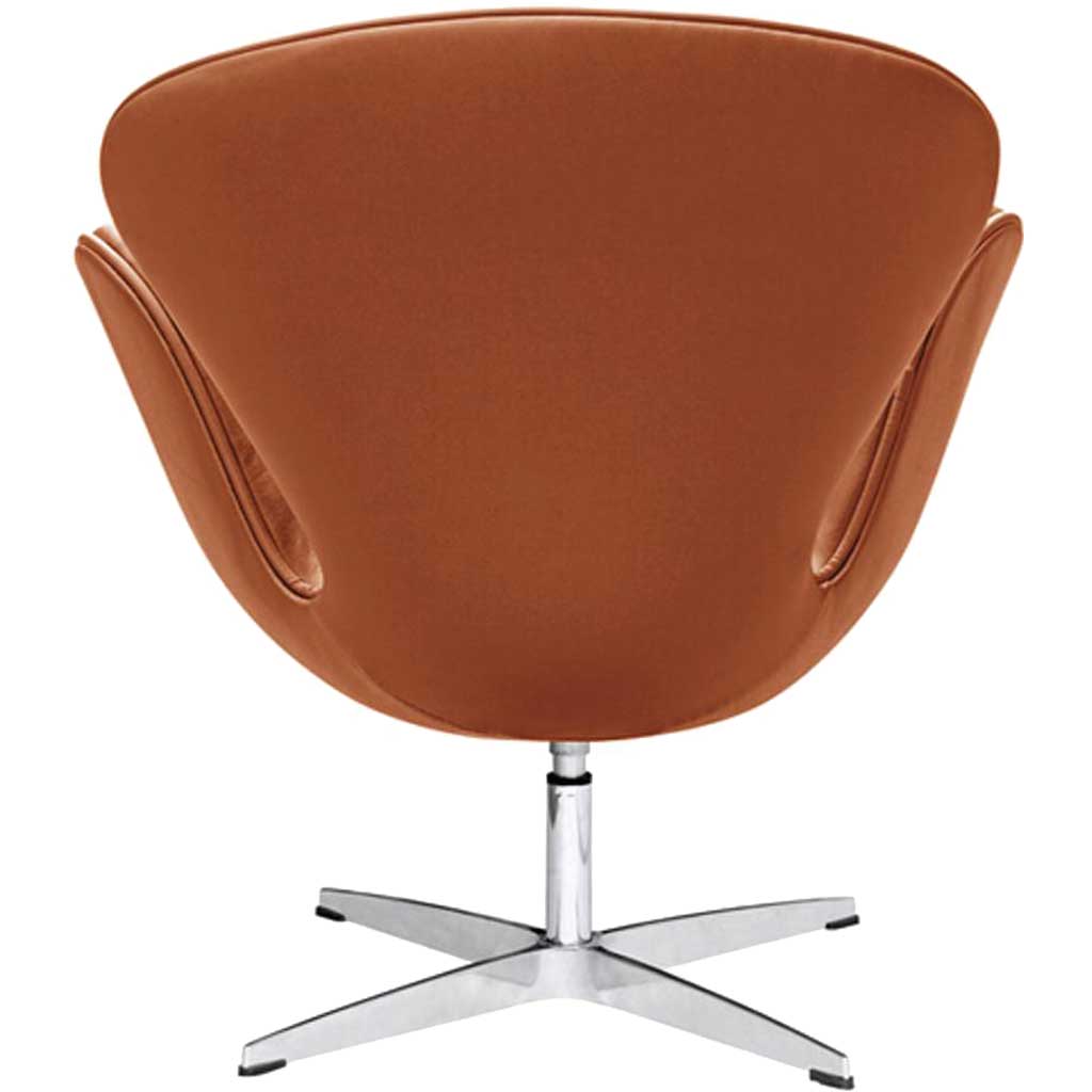 Swan Chair Leather Light Brown