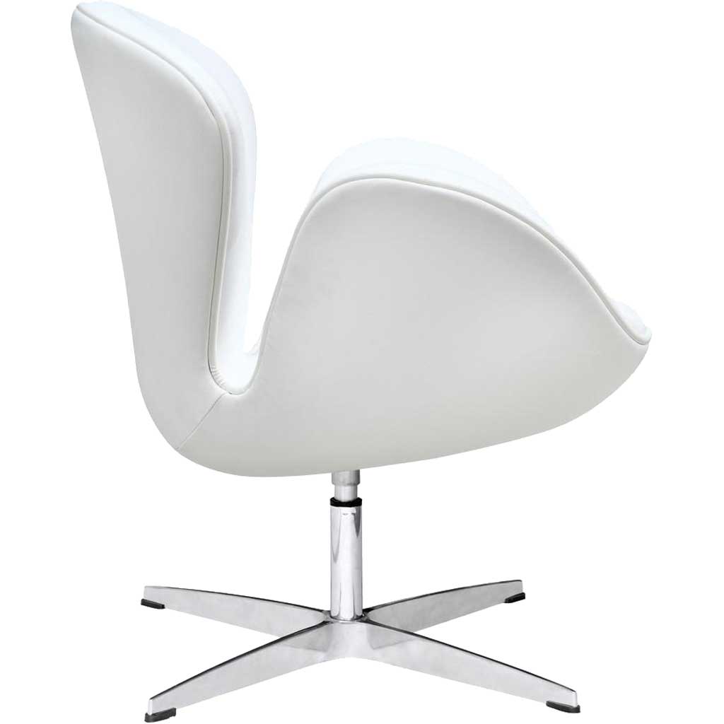 Swan Chair Leather White