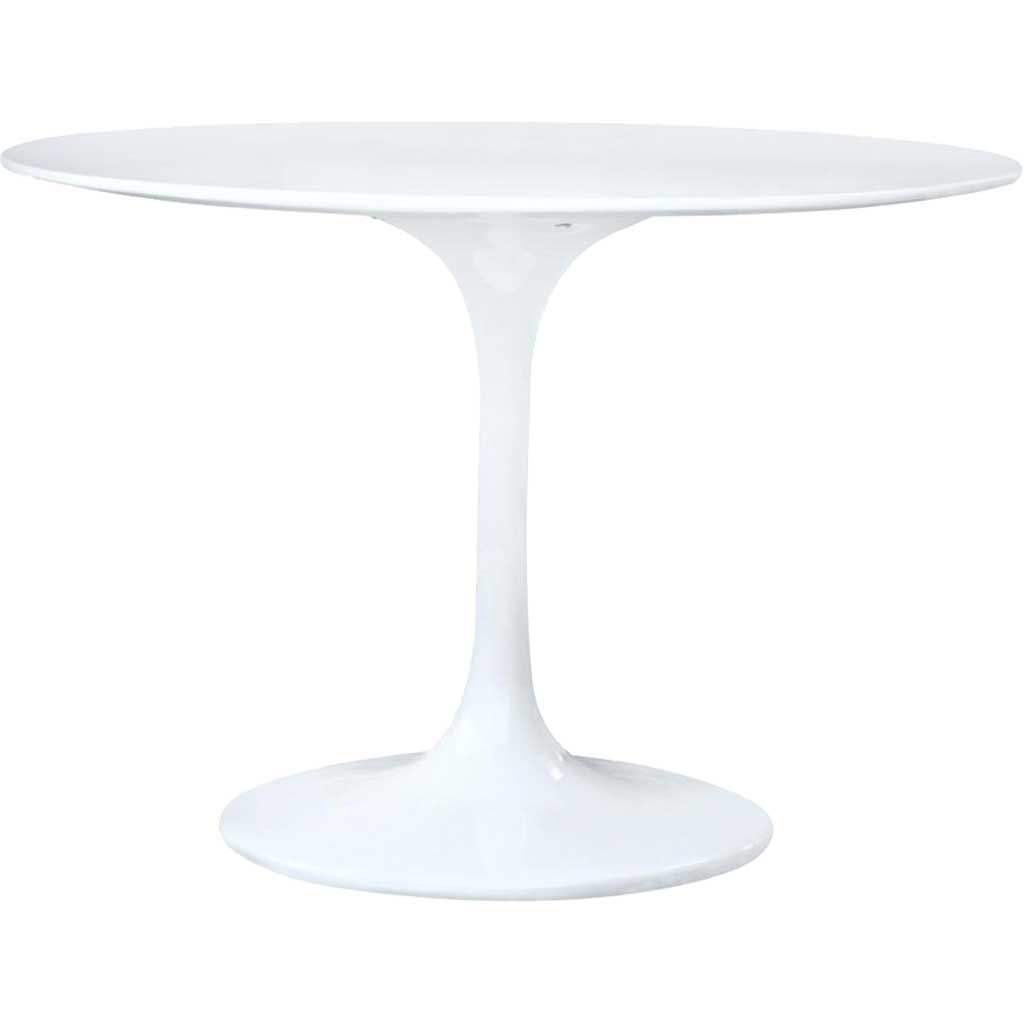 Forum Fiberglass Dining Table White