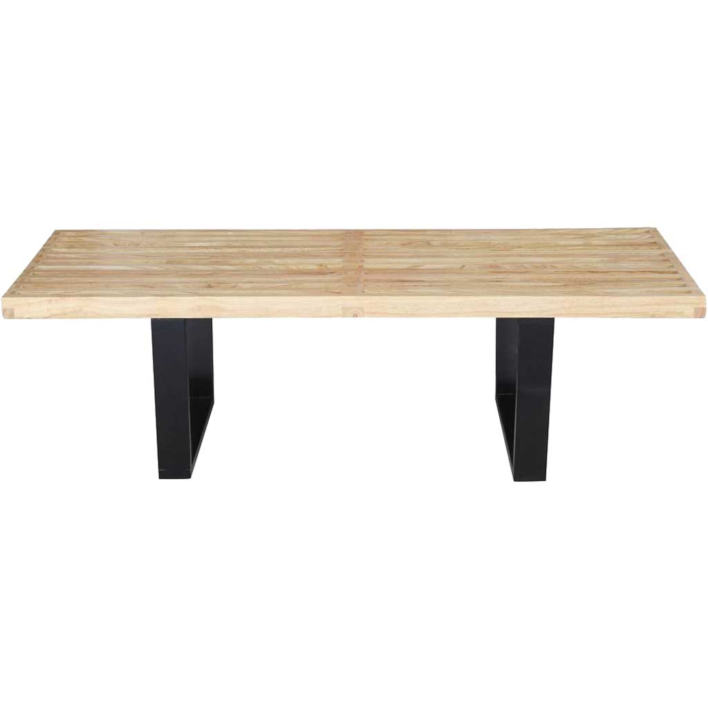 Wood Bench 48" Natural