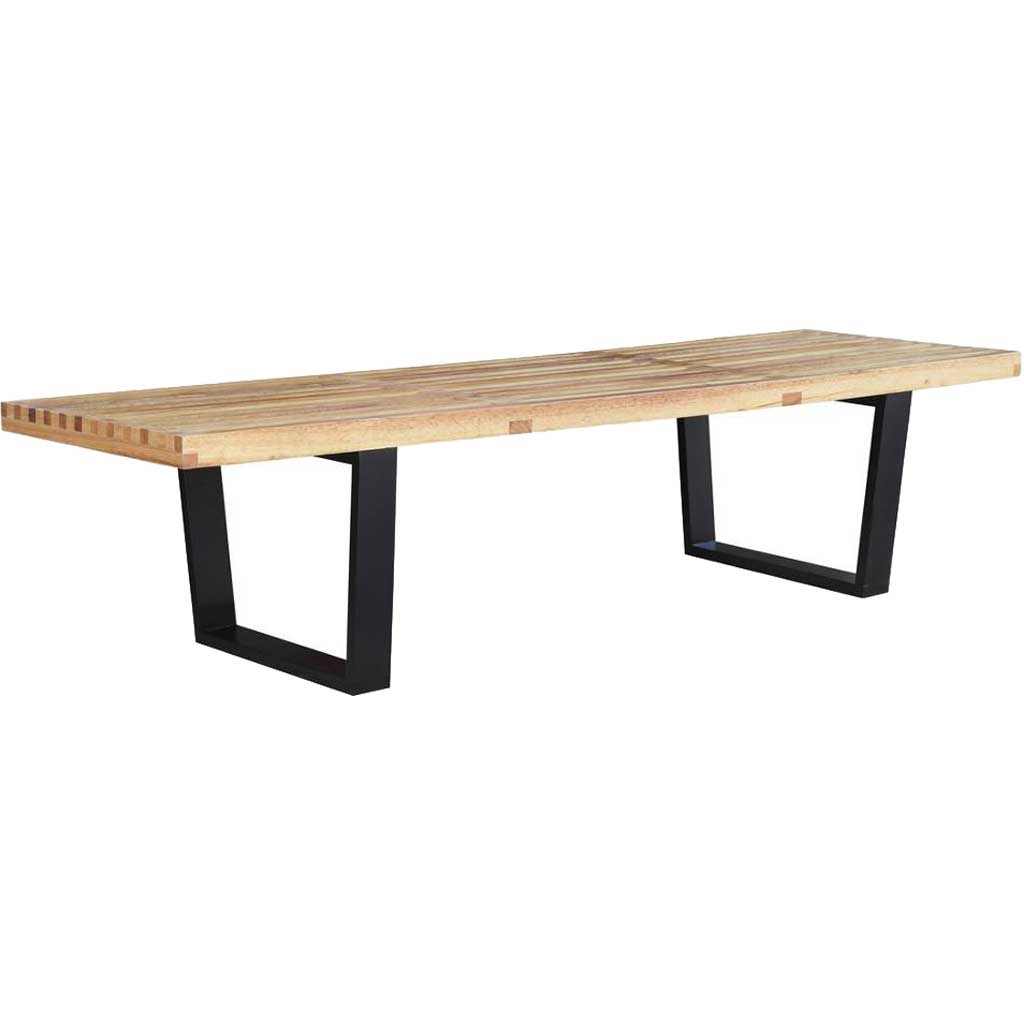 Wood Bench 60" Natural