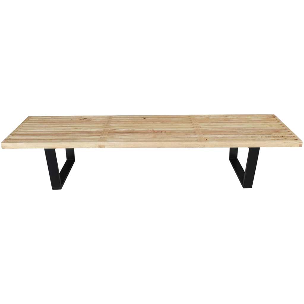 Wood Bench 72" Natural