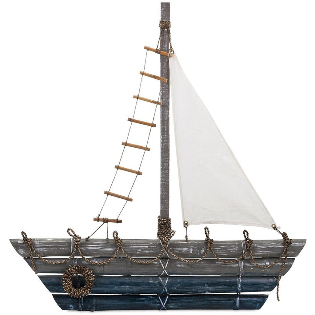 Montmorency Bamboo Ship Wall Decor