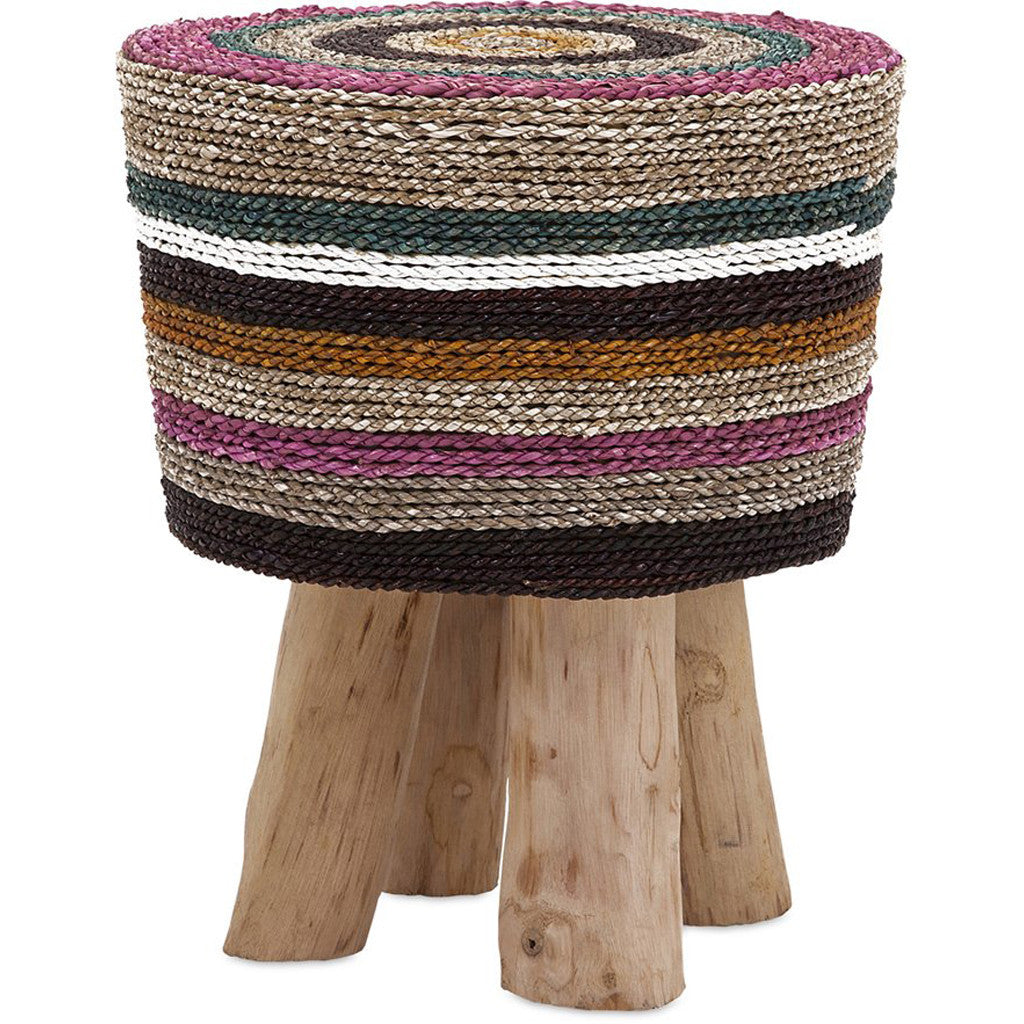Davidson Woven Seagrass Stool