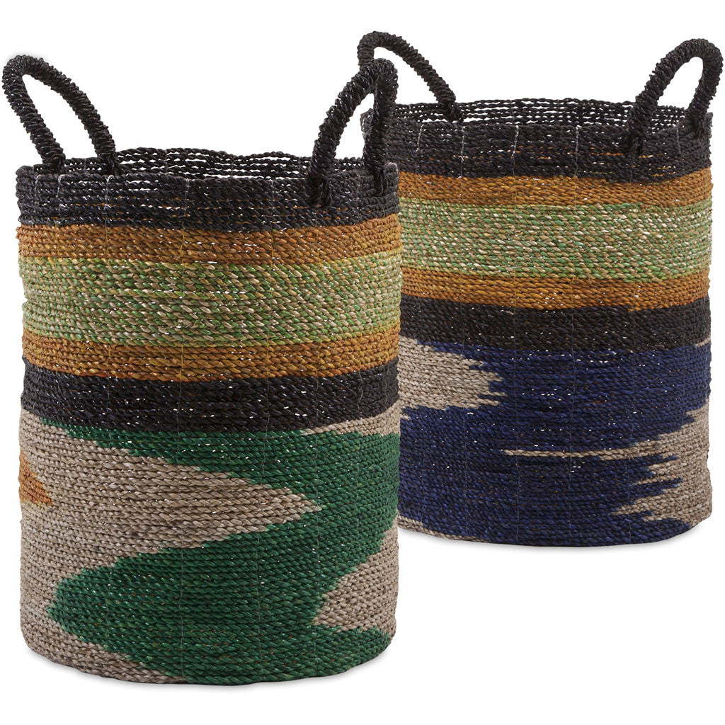 Zeller Seagrass Baskets (Set of 2)