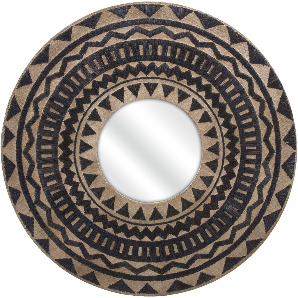 Alma Embroidered Wall Mirror