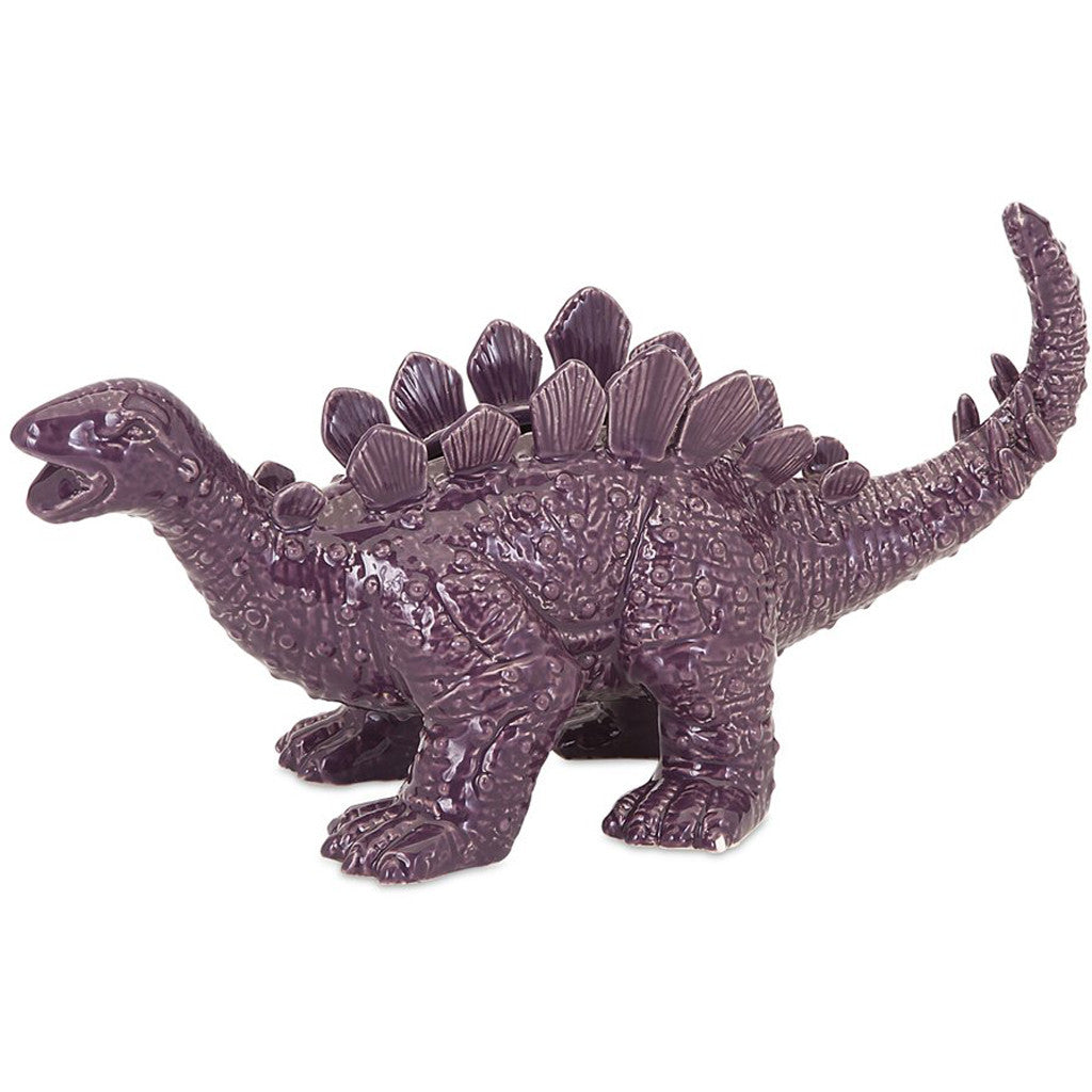 Dinosaur Purple Ceramic Planter