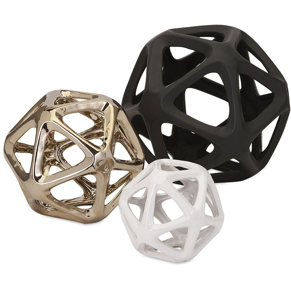 Nikki Chu Essex Ceramic Decorative Ball (Set of 3)