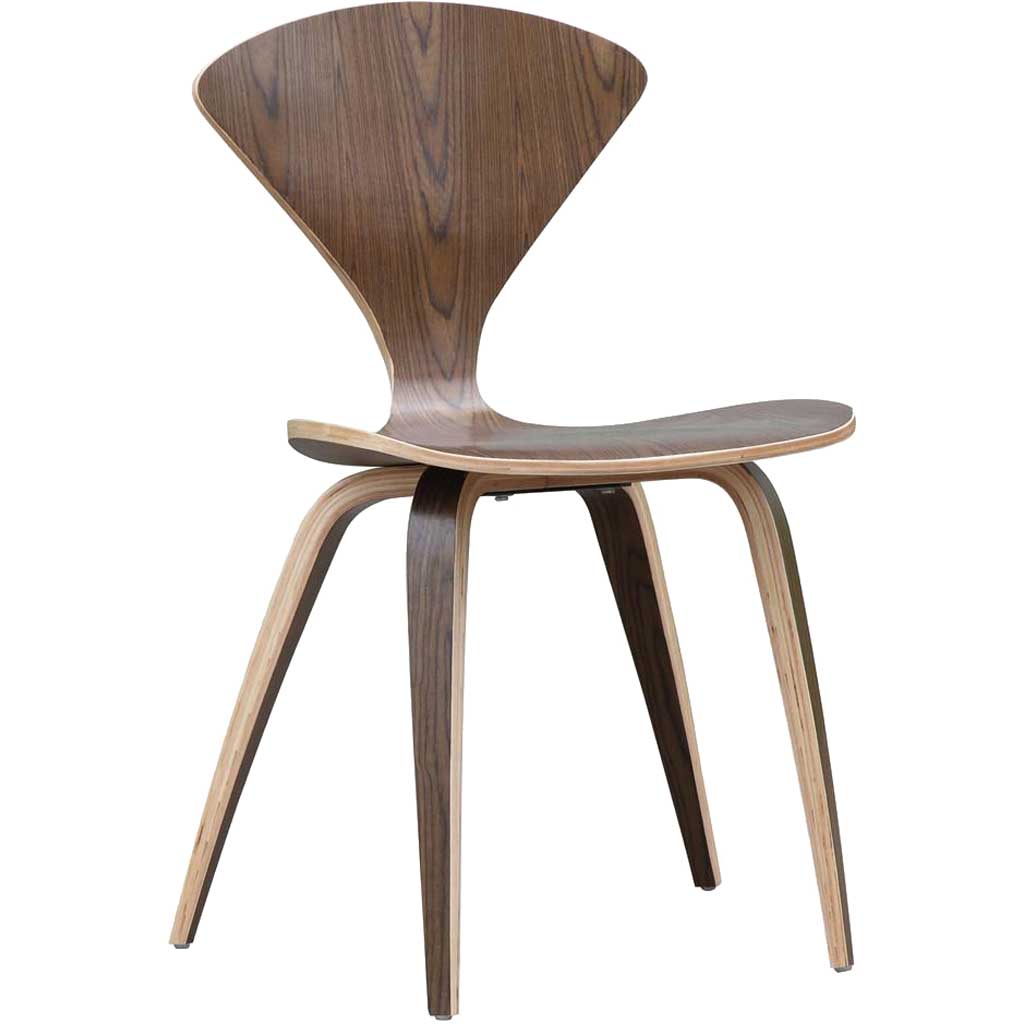 Wooden Side Chair Walnut