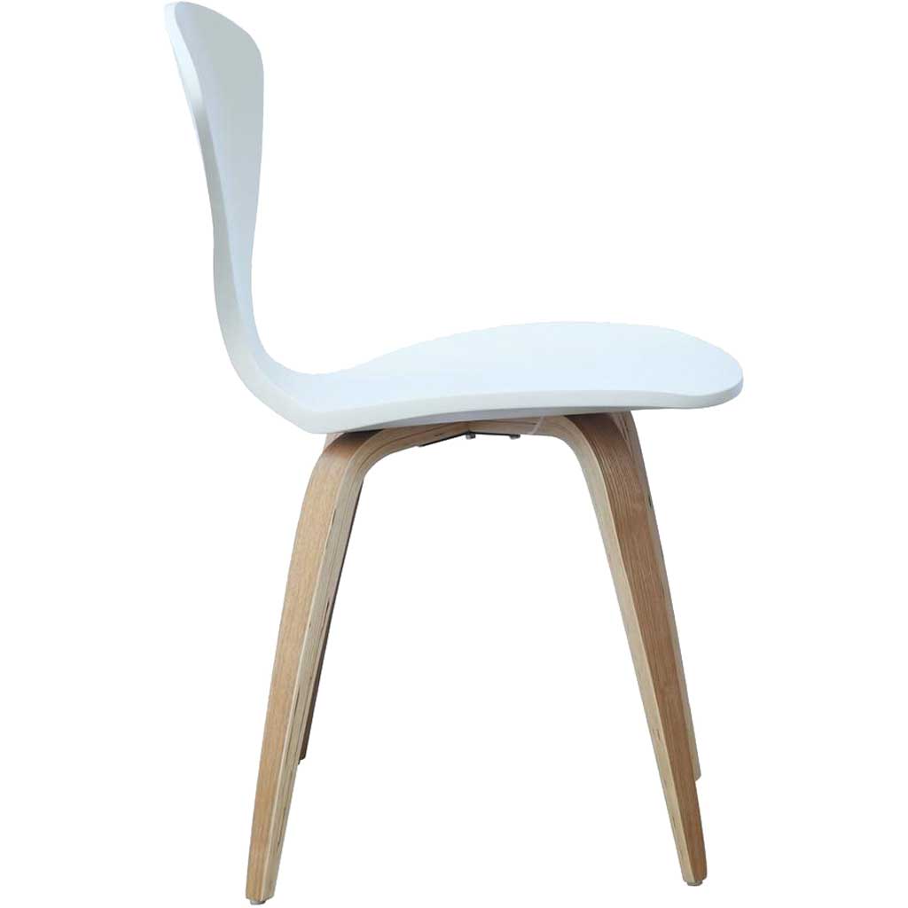 Wooden Side Chair White