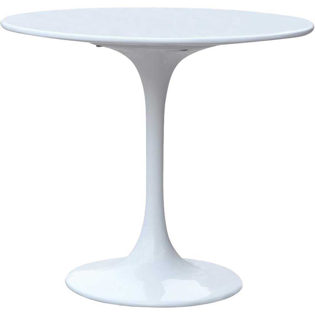 Forum End Side Table White