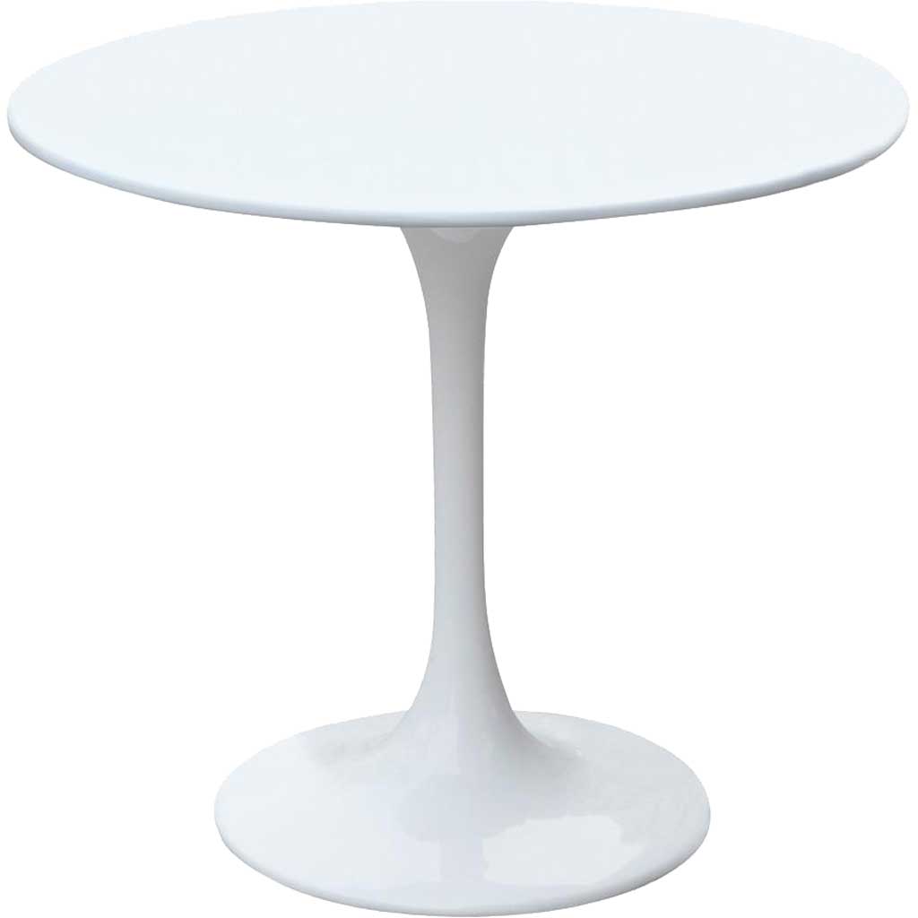 Forum End Side Table White