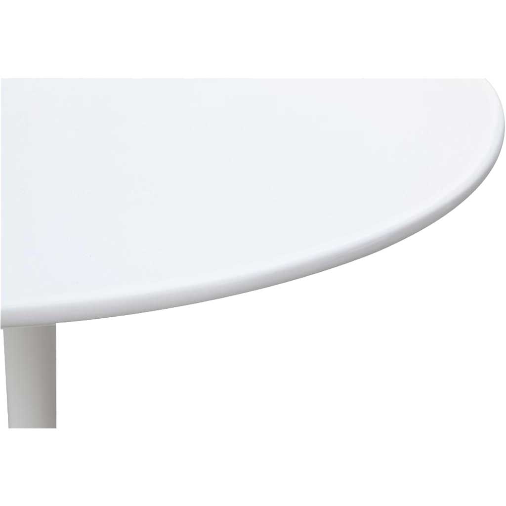 Forum End Side Table White