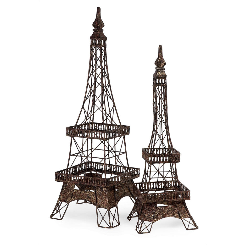 Eiffel Tower Accents (Set of 2)