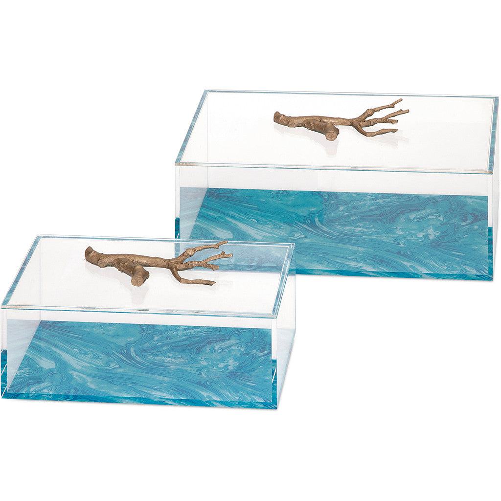 Sadiq Acrylic Box (Set of 2)