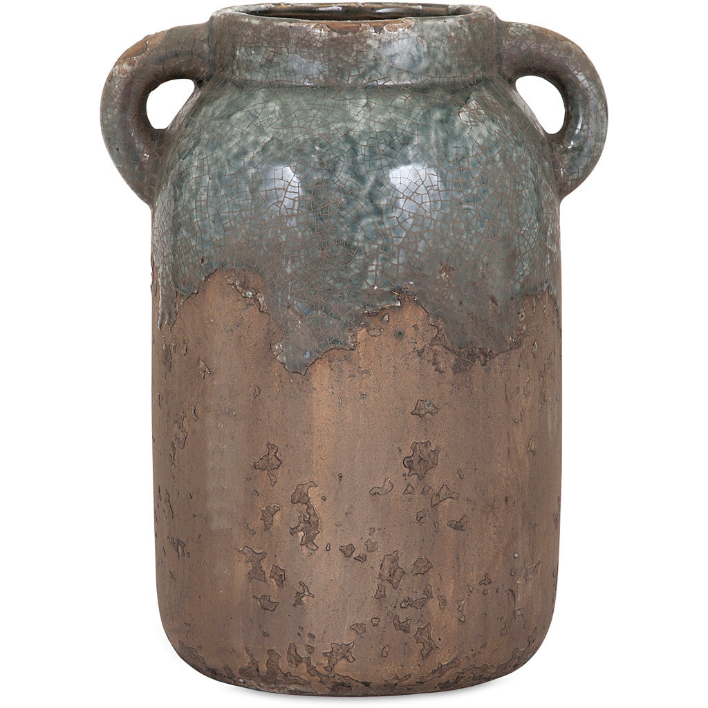 Bailey Blue Stone Large Ceramic Vase