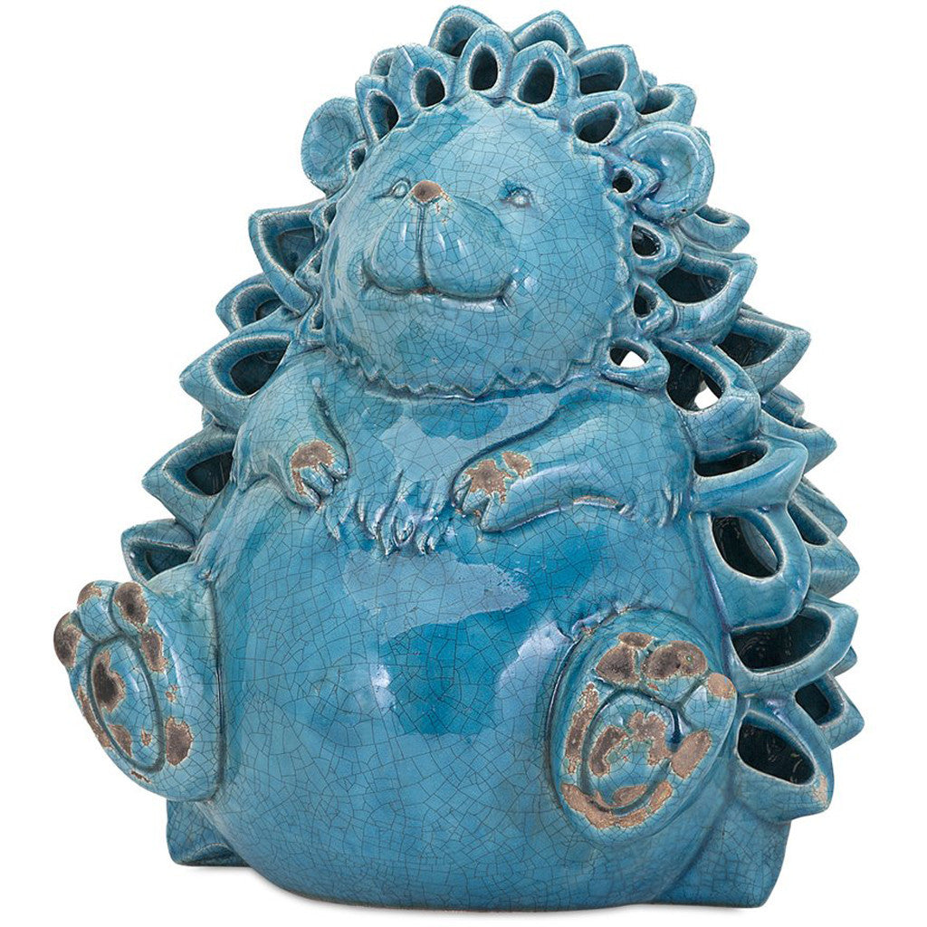 Hickory Ceramic Candle Holder