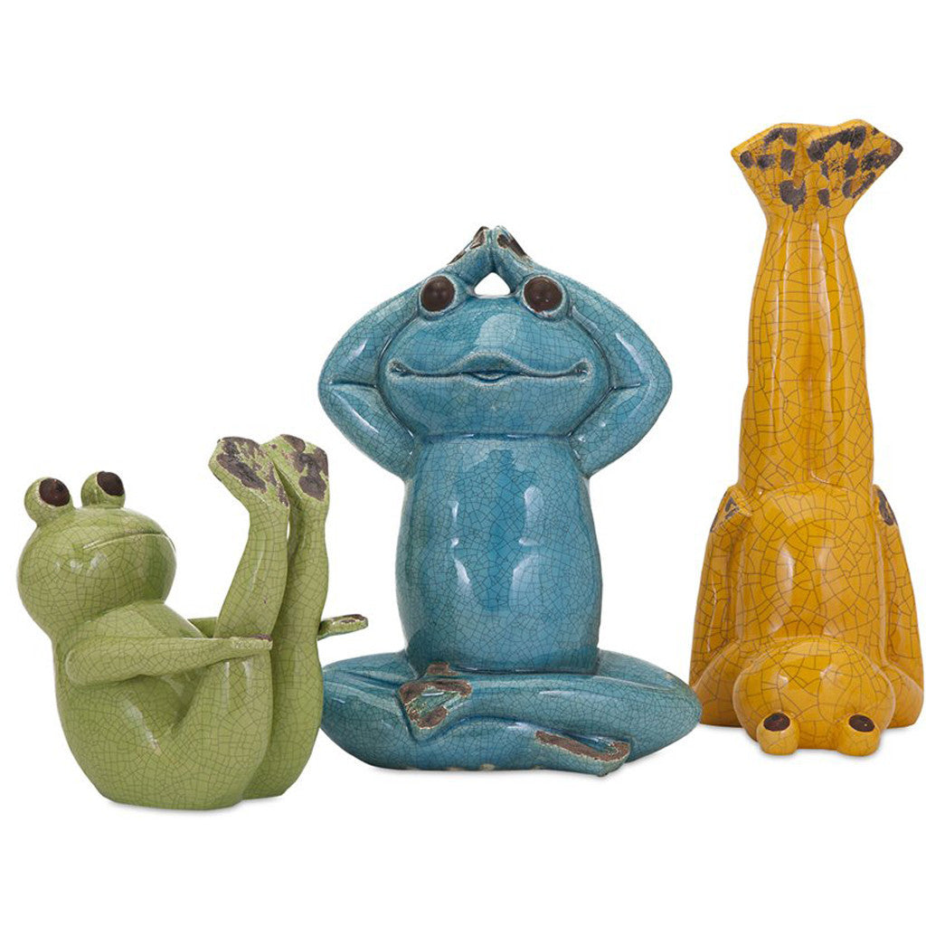 Yuma Frog Statuaries (Set of 3)