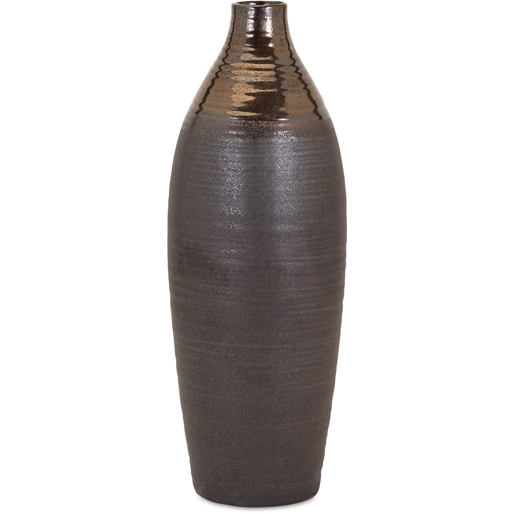 Cadman Large Bronze Top Vase