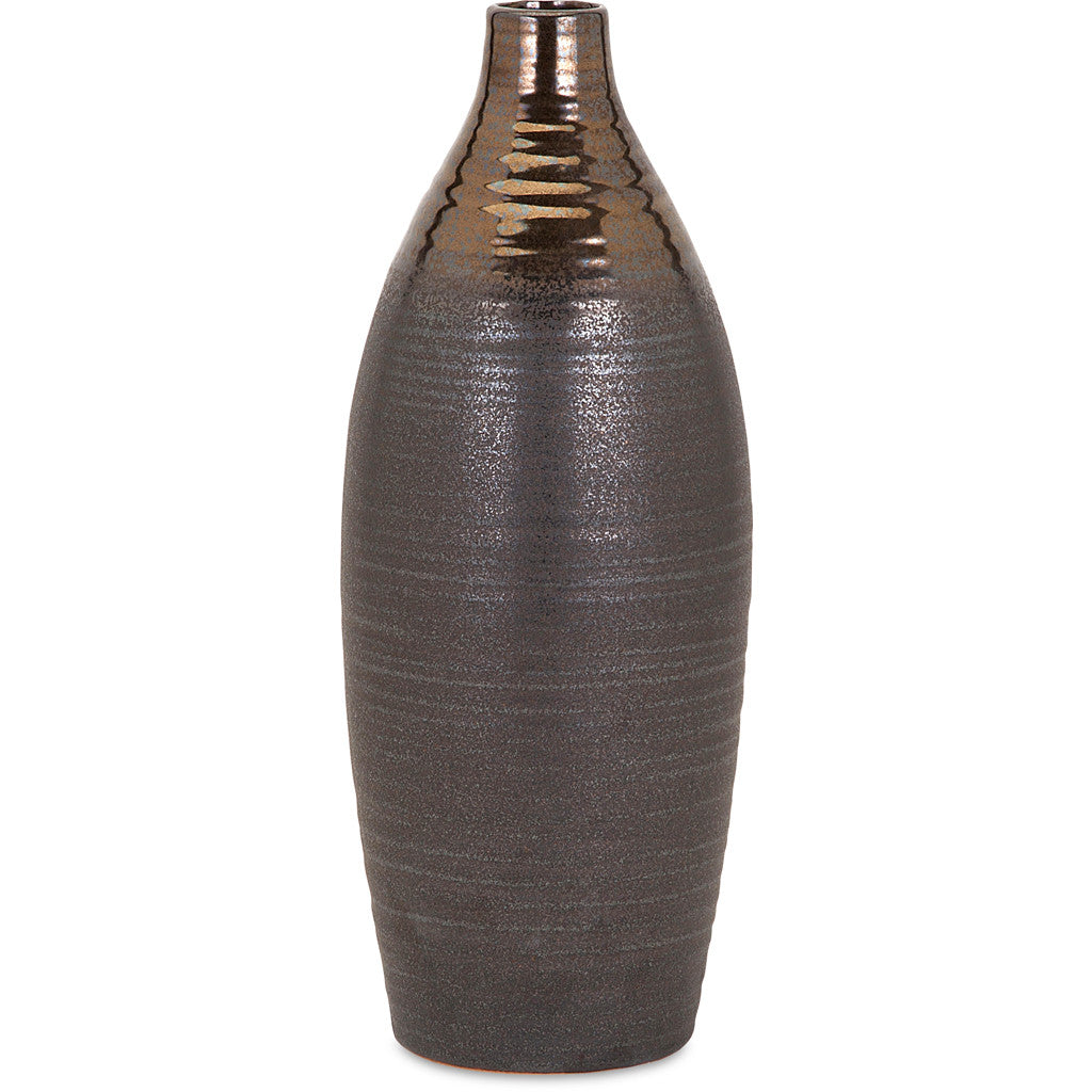 Cadman Medium Bronze Top Vase