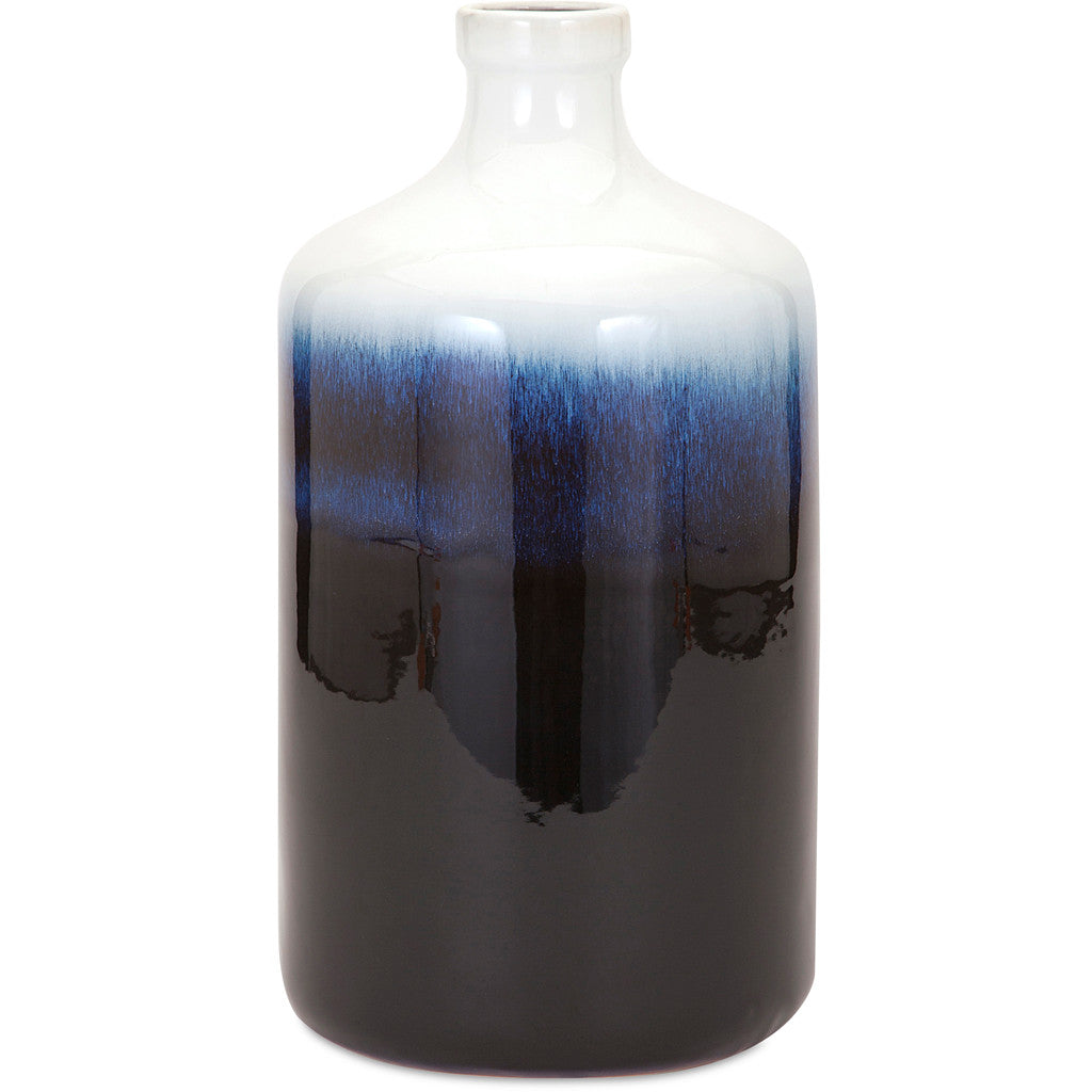 Quigley Large Blue and White Vase