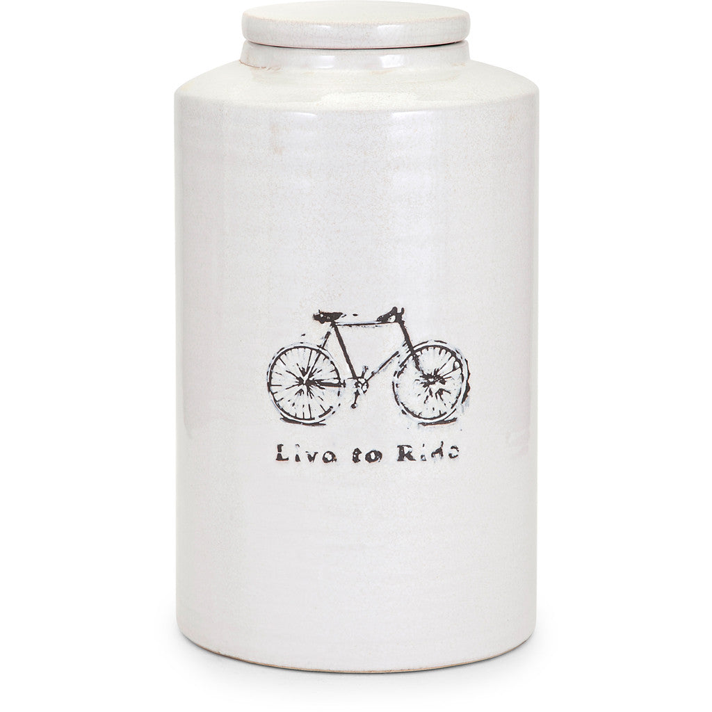 Live To Ride Large Canister