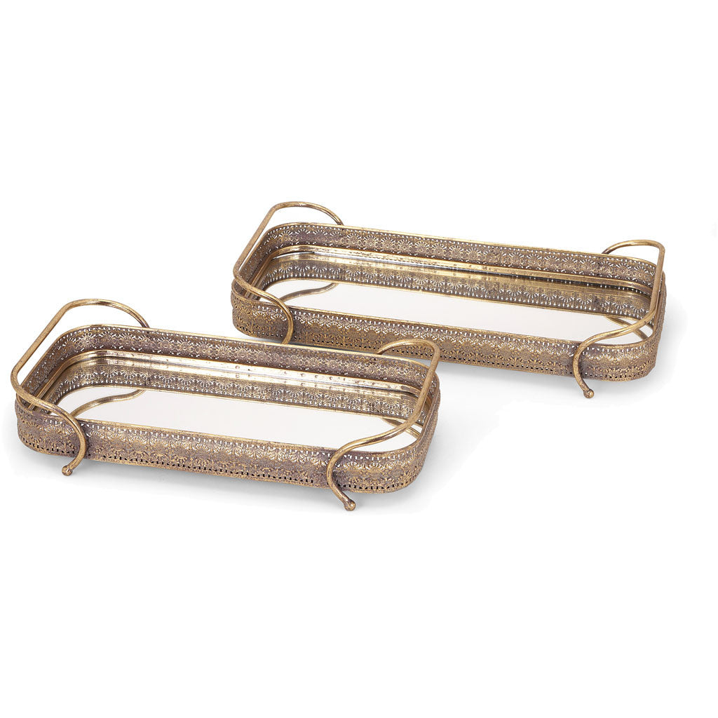 Valhalla Metal Trays (Set of 2)