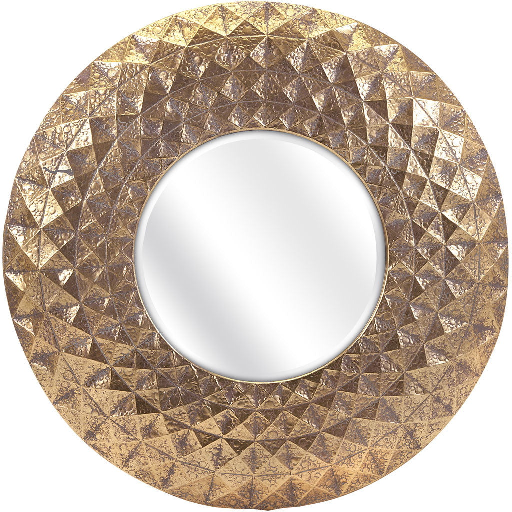 Calton Round Mirror