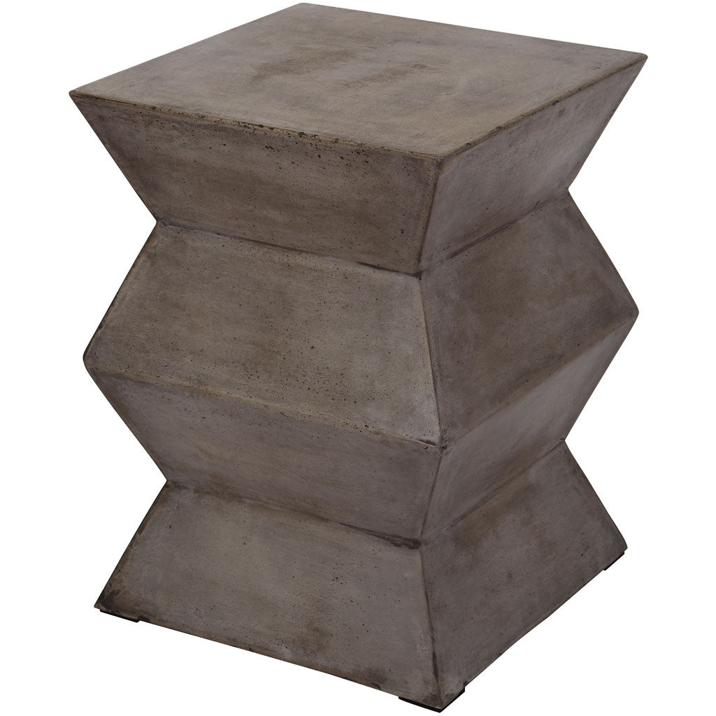 Anthropology Lattice Cement Stool