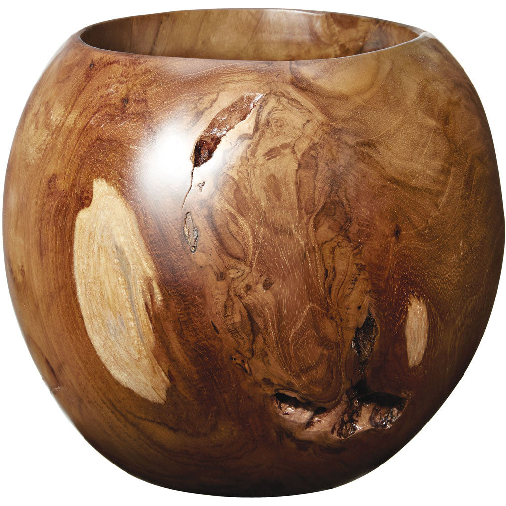 Mazor Small Teak Bowl