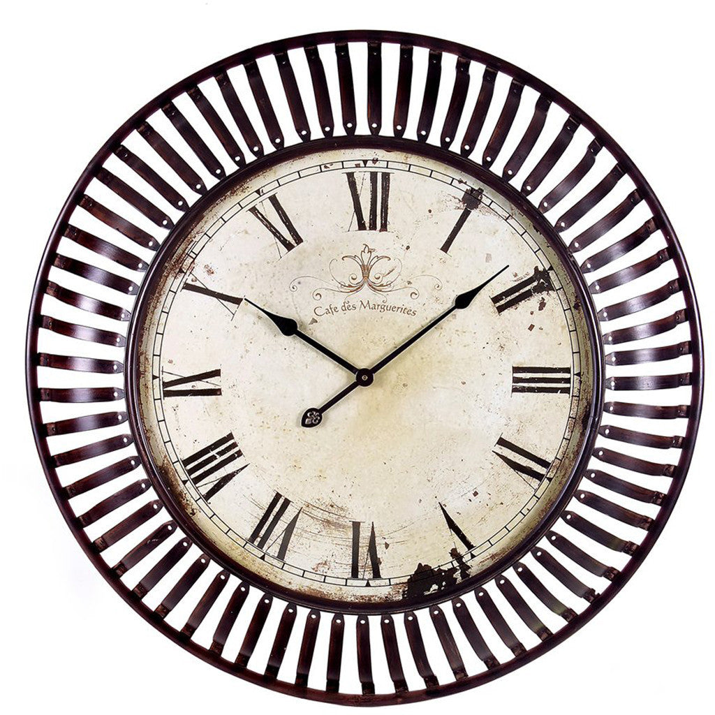 Bell Metal Wall Clock