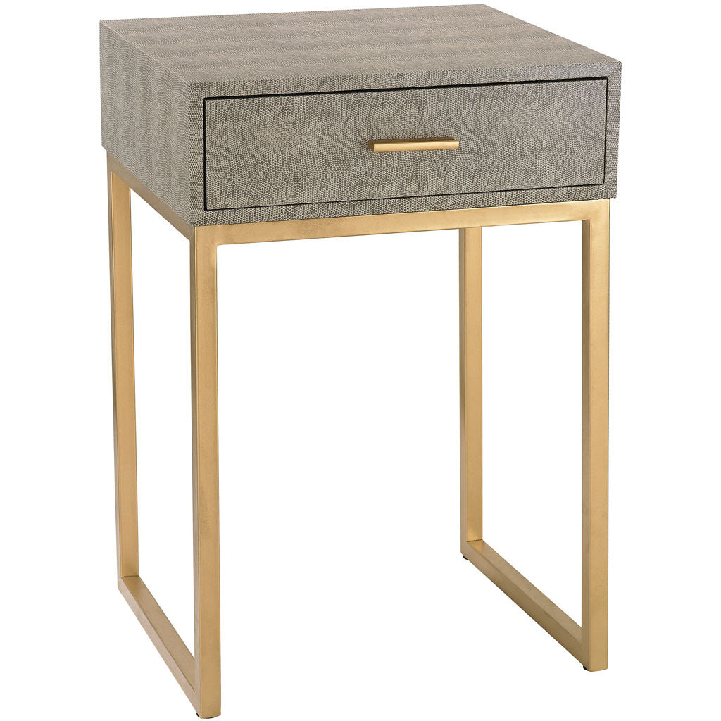 Sheldon Side Table Gray
