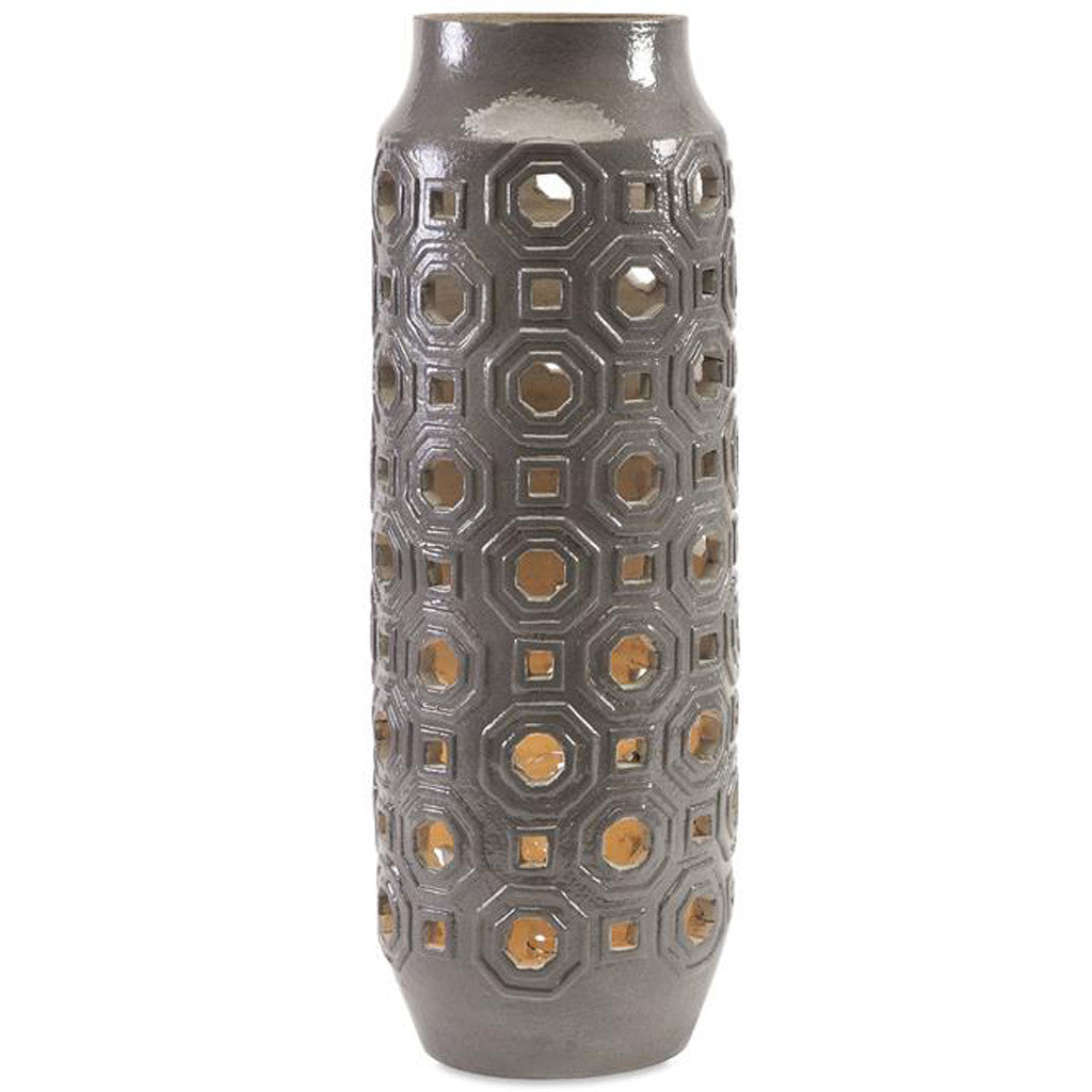 Hubbard Cutwork Ceramic Lamp