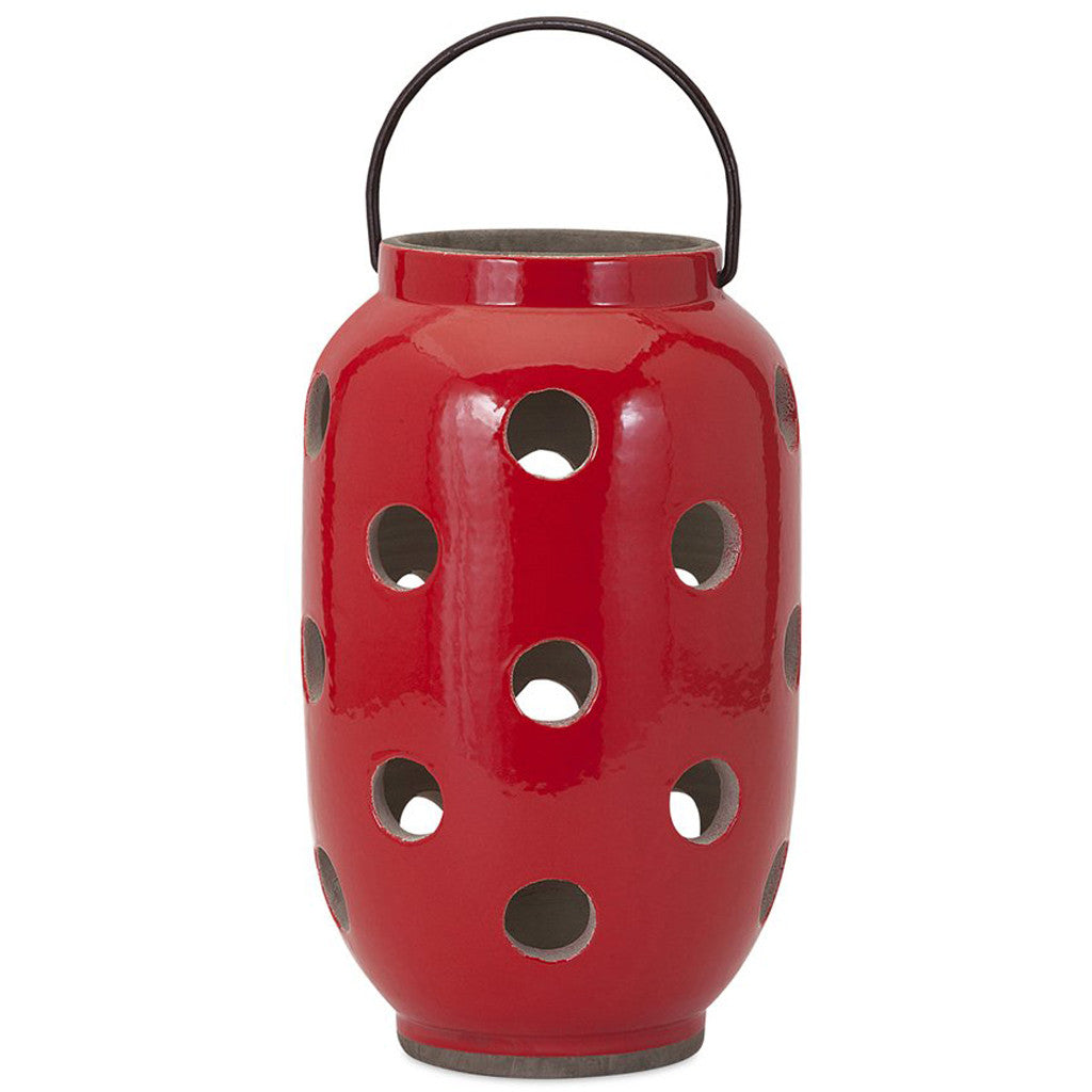 Polka Dot Small Cutwork Lantern